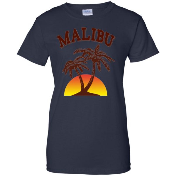 malibu rum womens t shirt - lady t shirt - navy blue