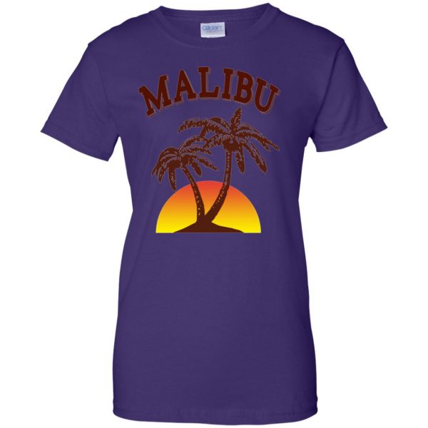 malibu rum womens t shirt - lady t shirt - purple