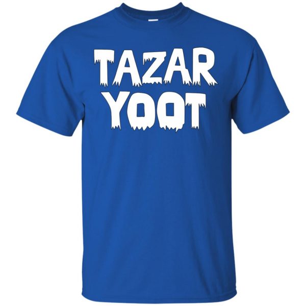 tazar yoot t shirt - royal blue
