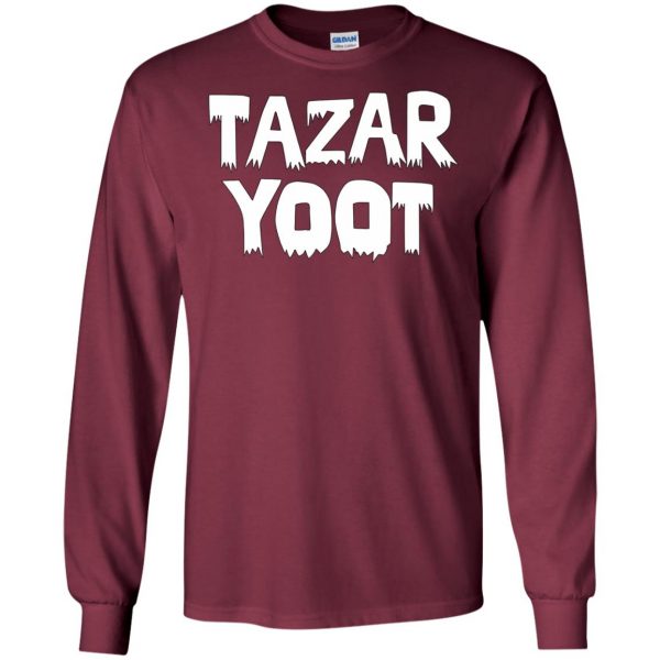tazar yoot long sleeve - maroon