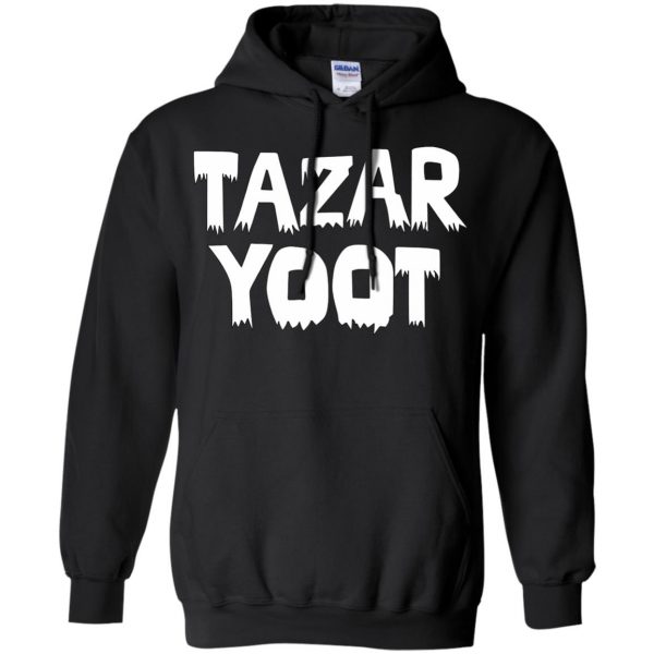 tazar yoot hoodie - black