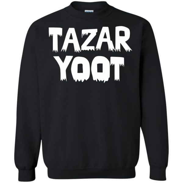 tazar yoot sweatshirt - black