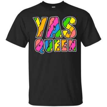 broad city yas queen shirt - black