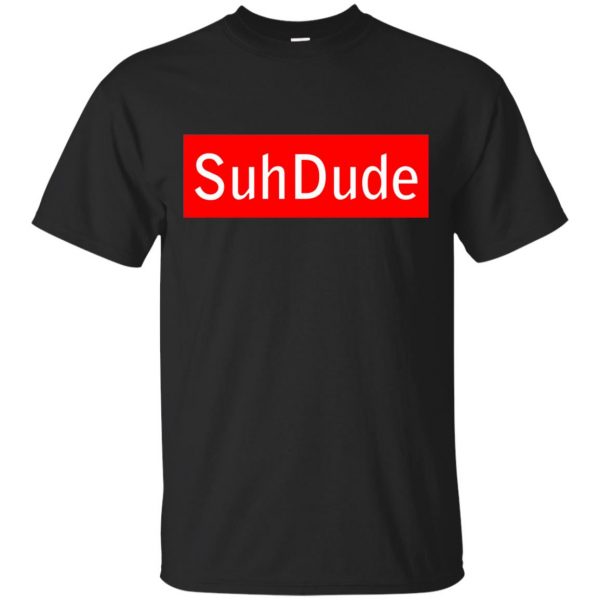 suh dude shirt supreme - black