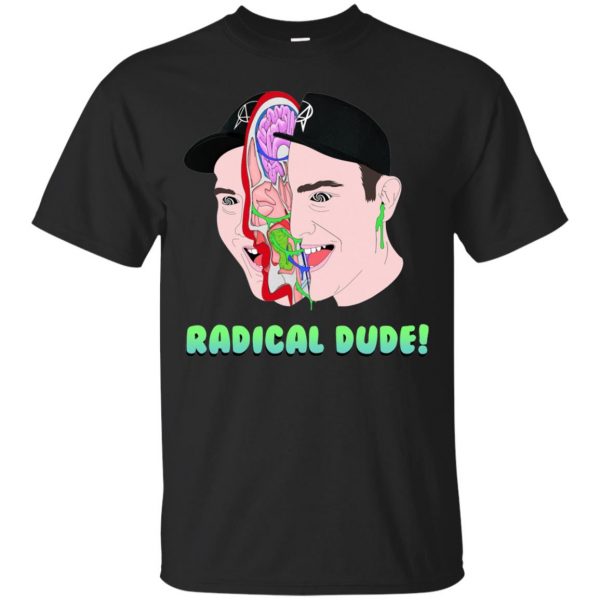 getter radical dude shirt - black