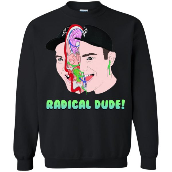 getter radical dude sweatshirt - black