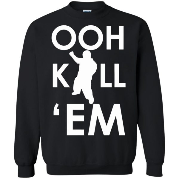 ooh kill em sweatshirt - black