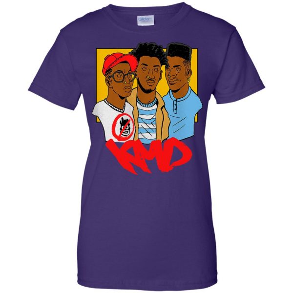 kmd womens t shirt - lady t shirt - purple