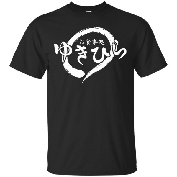 yukihira shirt - black