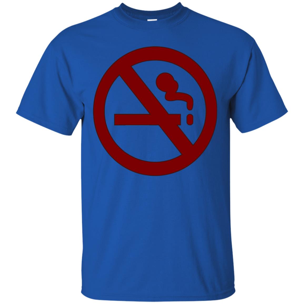 marceline no smoking t shirt - royal blue