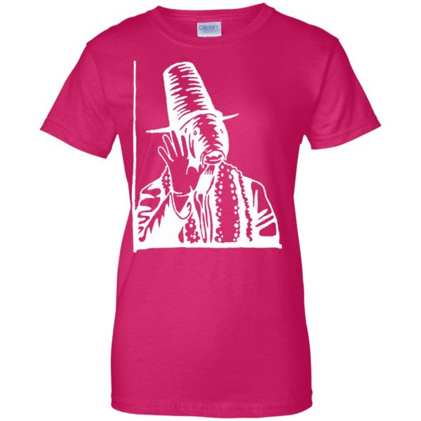 trout mask replica womens t shirt - lady t shirt - pink heliconia