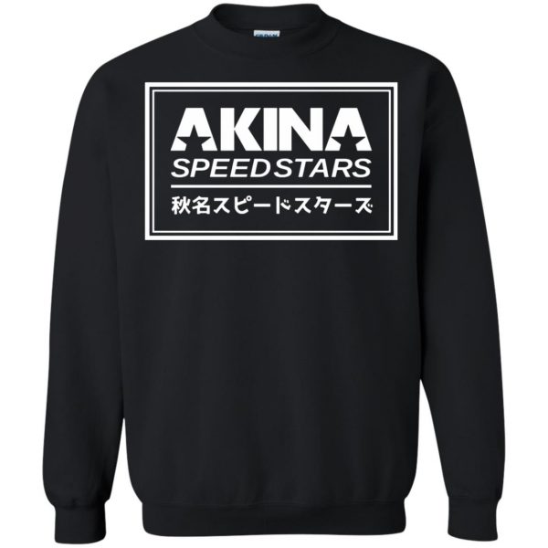 akina speed stars sweatshirt - black