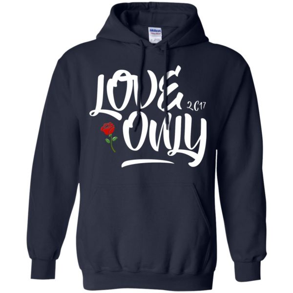 camila cabello love only hoodie - navy blue