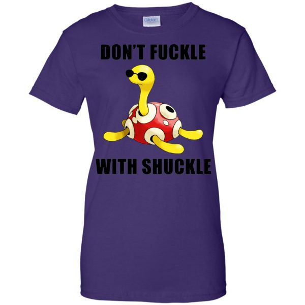 shuckle womens t shirt - lady t shirt - purple
