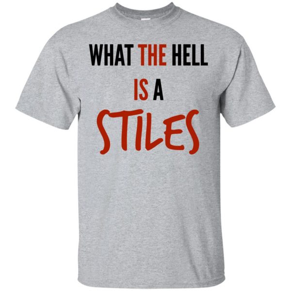 what the hell is a stiles shirt - sport grey