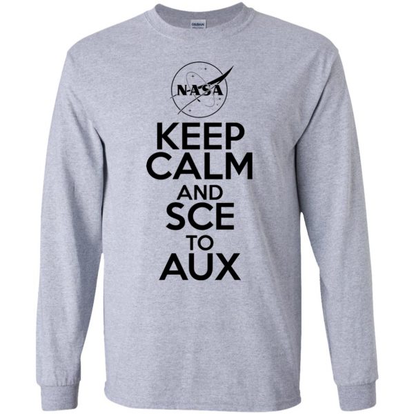 sce to aux long sleeve - sport grey