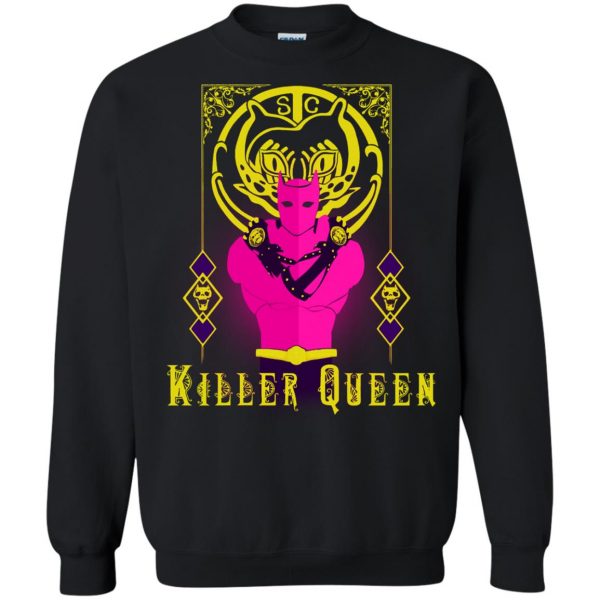 killer queen jojo sweatshirt - black