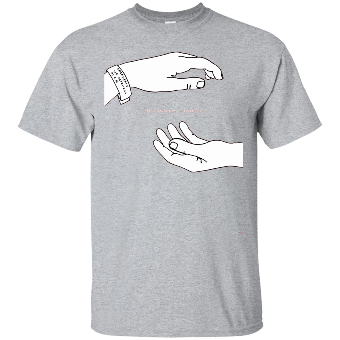 the antlers hospice shirt - sport grey