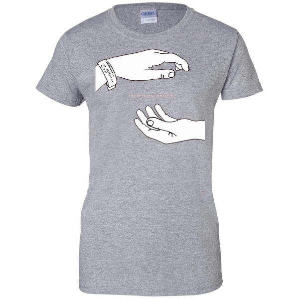 the antlers hospice womens t shirt - lady t shirt - sport grey