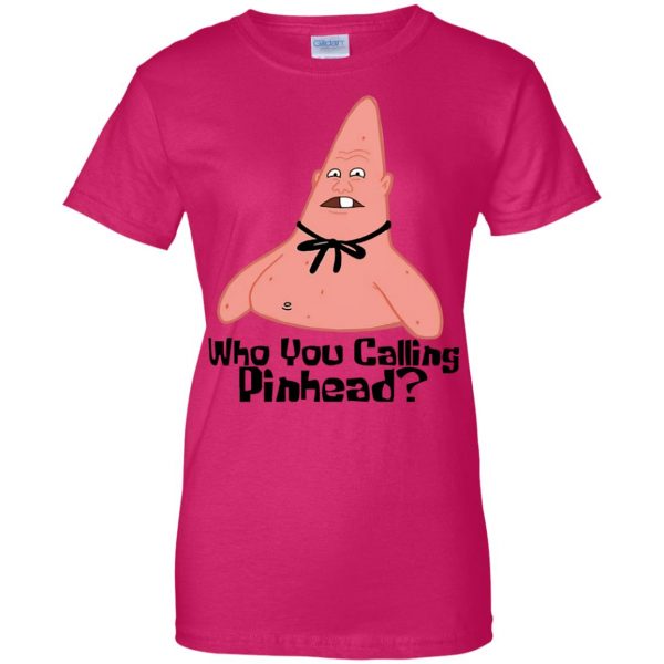 pinhead larry womens t shirt - lady t shirt - pink heliconia