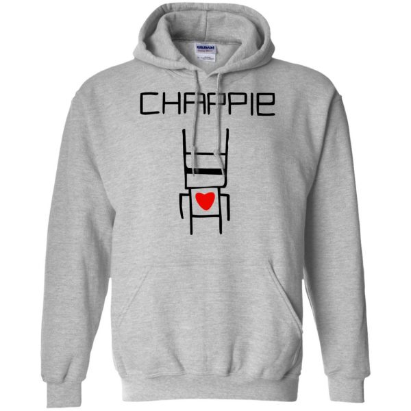 yolandi chappie hoodie - sport grey