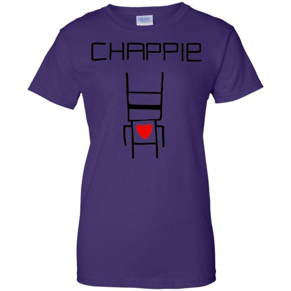 yolandi chappie womens t shirt - lady t shirt - purple
