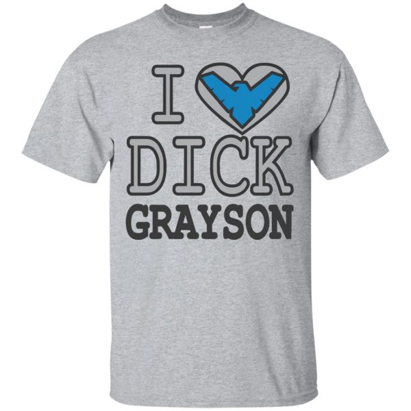 dick grayson shirt - sport grey
