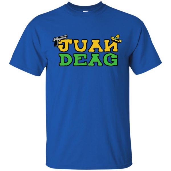 juan deag t shirt - royal blue