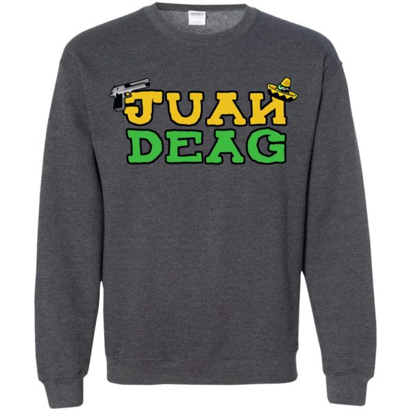 juan deag sweatshirt - dark heather