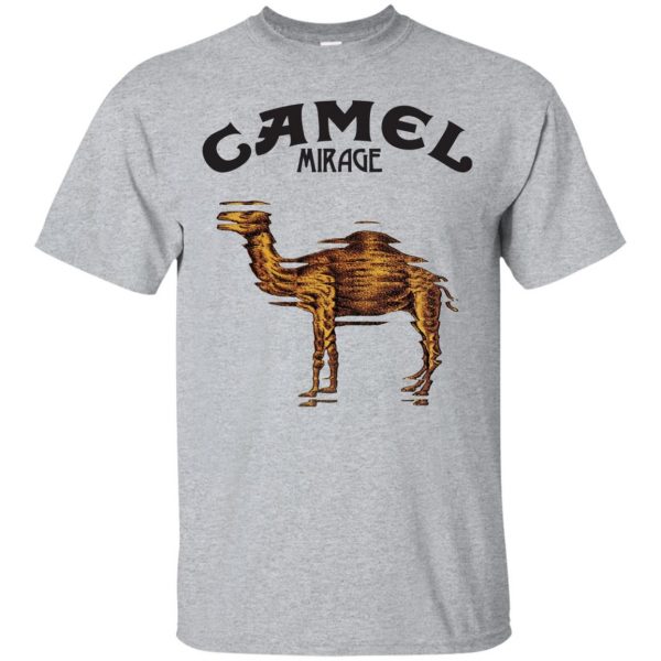camel band shirt - sport grey