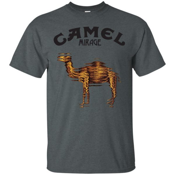 camel band t shirt - dark heather