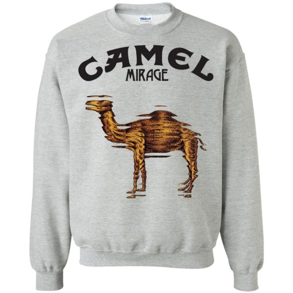 camel band sweatshirt - sport grey