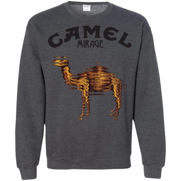 camel band sweatshirt - dark heather