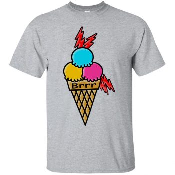 gucci mane ice cream t shirt - sport grey
