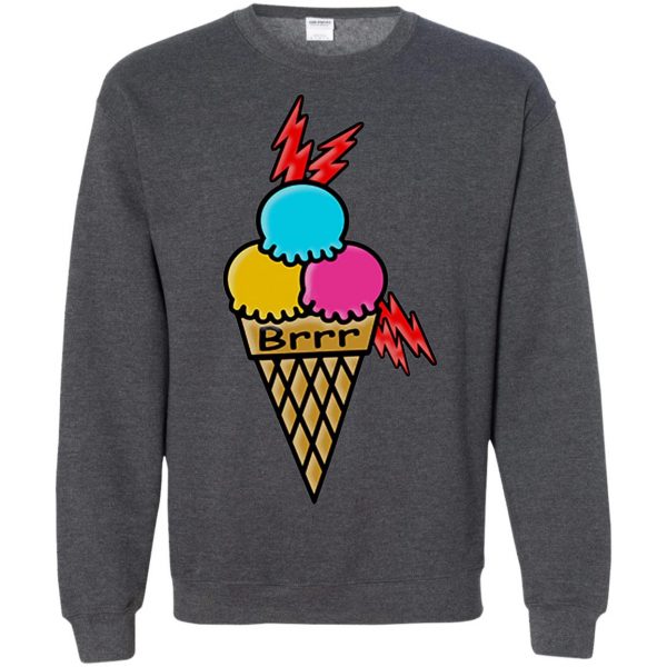 gucci mane ice cream sweatshirt - dark heather