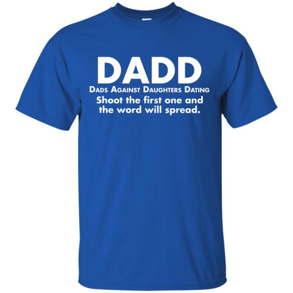 dadd t shirt - royal blue