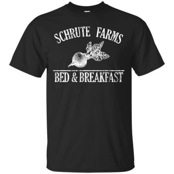 shrute farms shirt - black