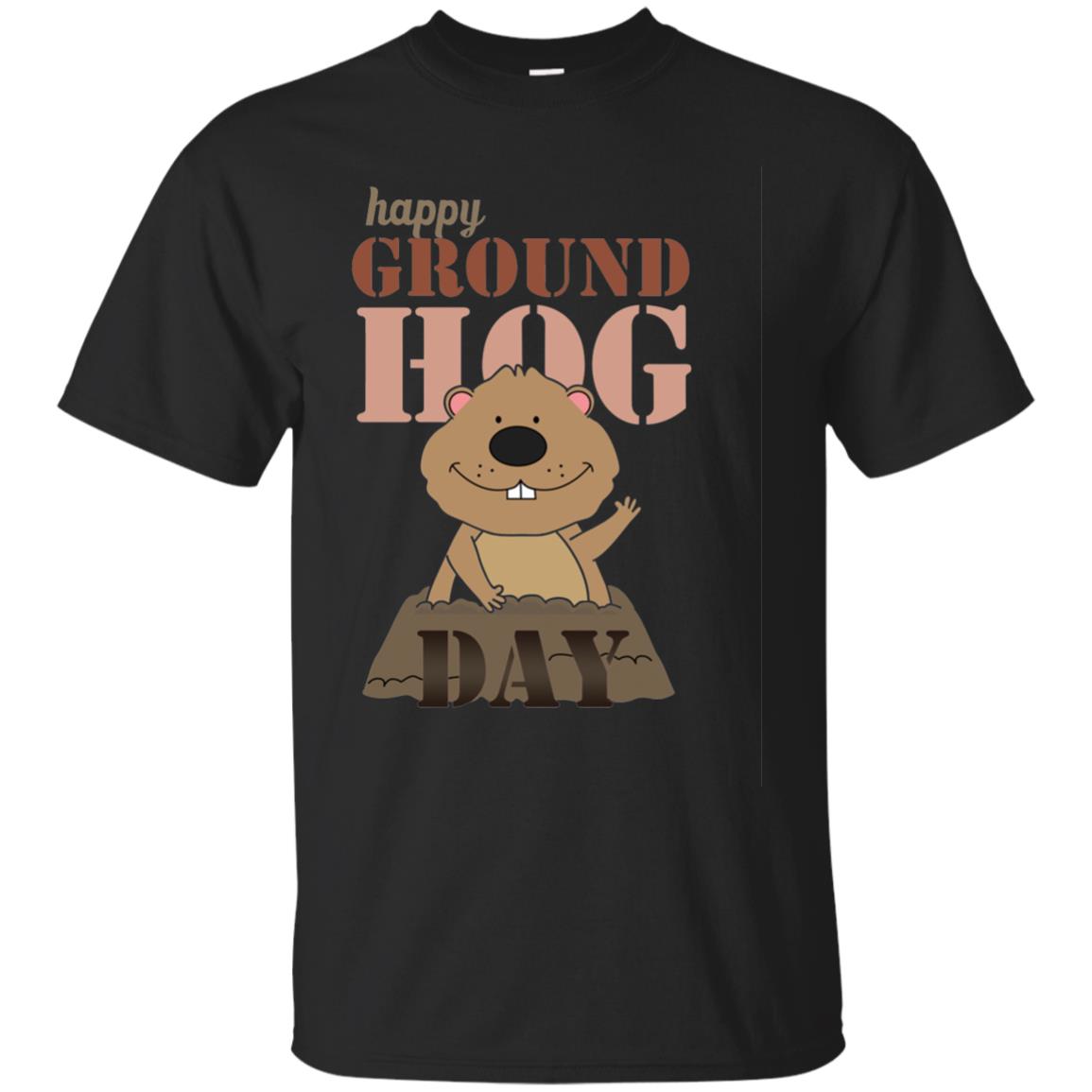 groundhog day shirt - black