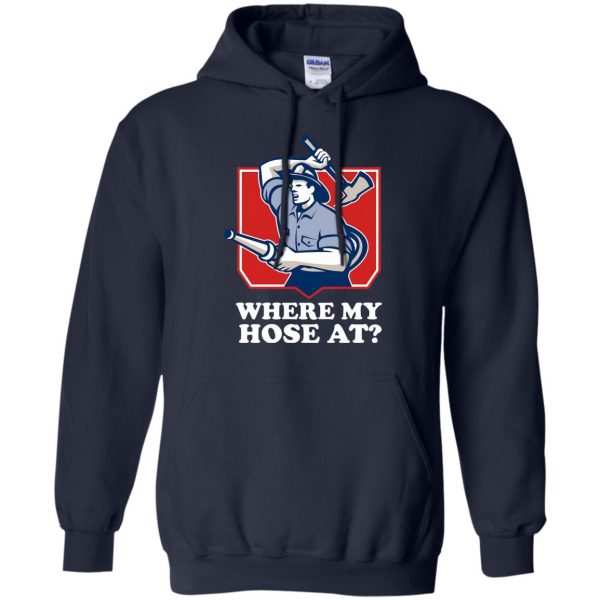 where my hose at hoodie - navy blue
