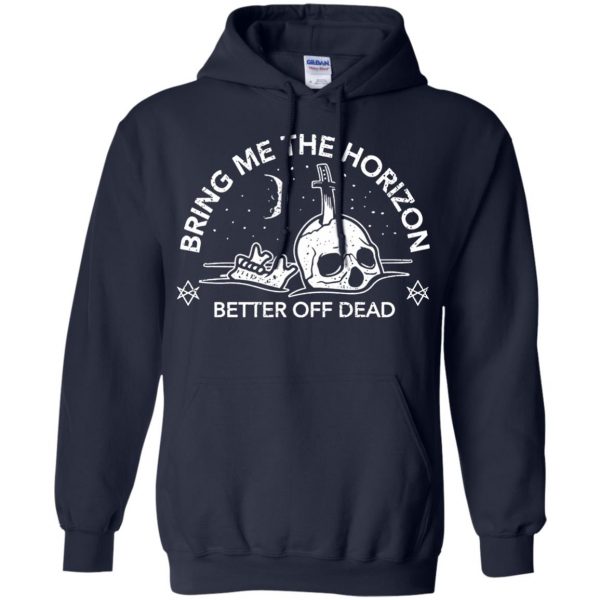 better off dead hoodie - navy blue