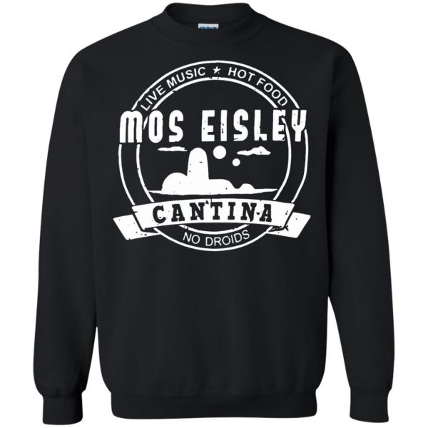 mos eisley cantina sweatshirt - black