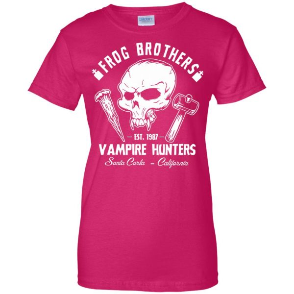 frog brothers womens t shirt - lady t shirt - pink heliconia