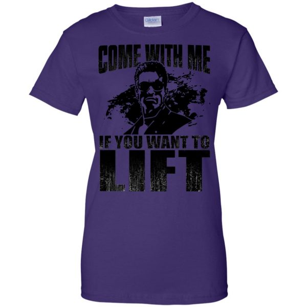 terminator 2 womens t shirt - lady t shirt - purple