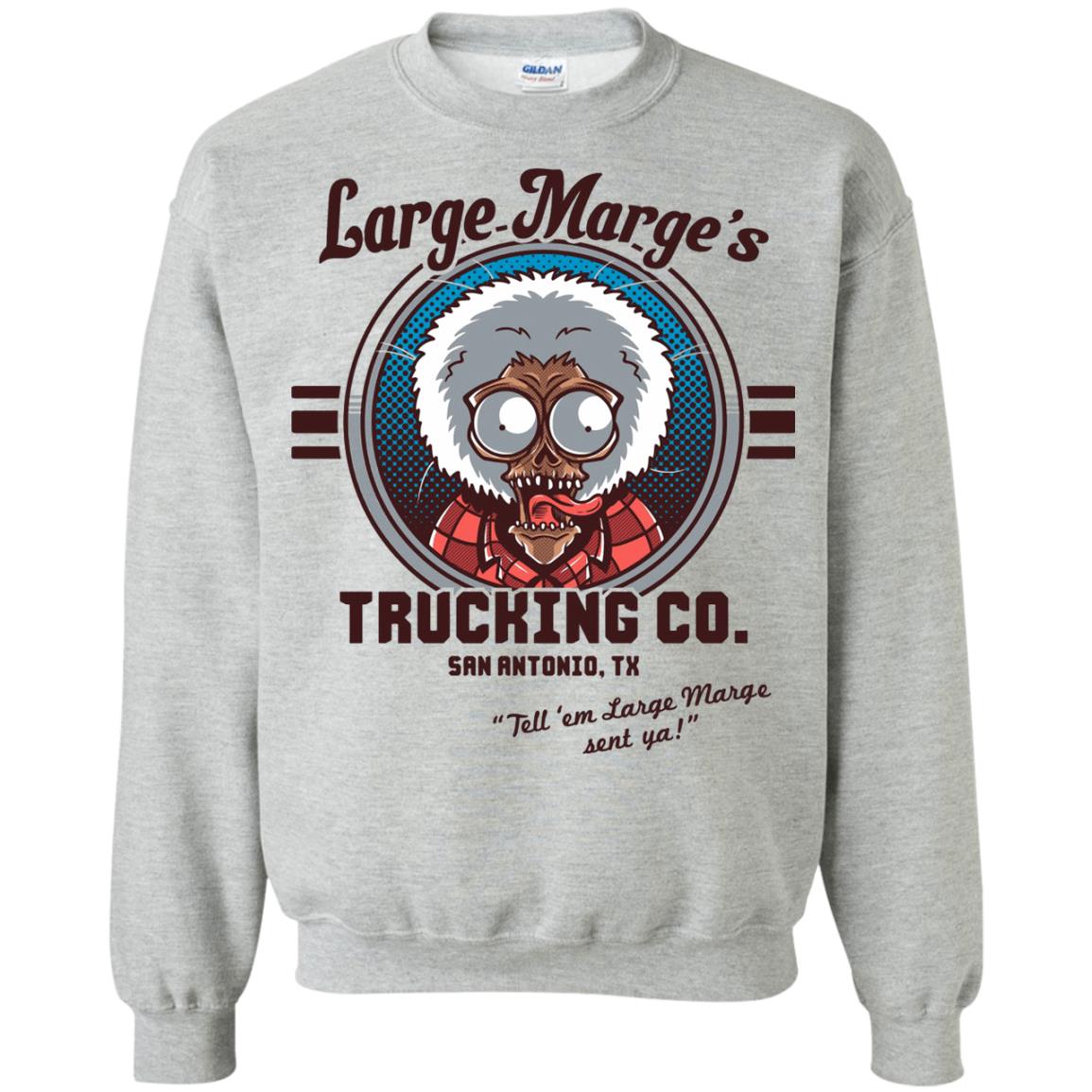 large marge sweatshirt - sport grey