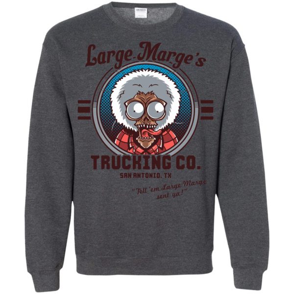 large marge sweatshirt - dark heather