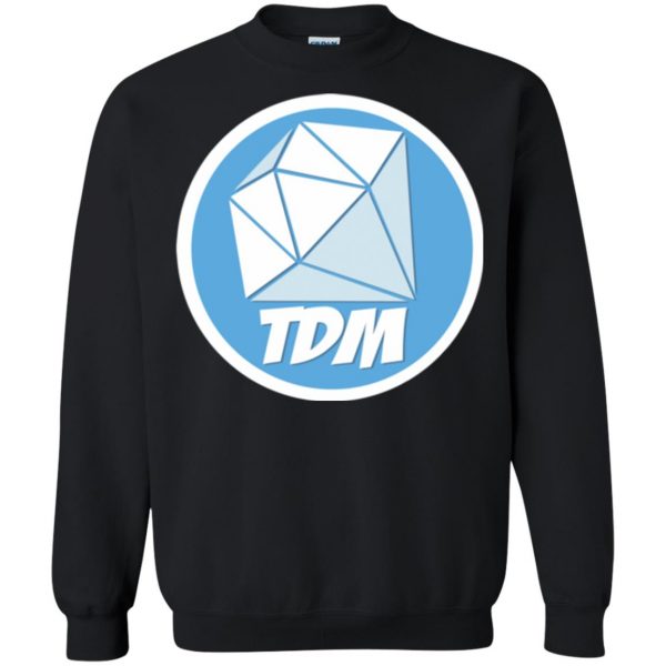 the diamond minecart sweatshirt - black