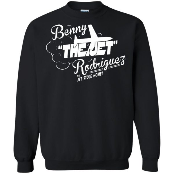 benny the jet rodriguez sweatshirt - black
