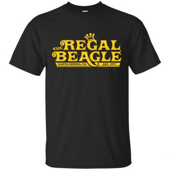 regal beagle shirt - black