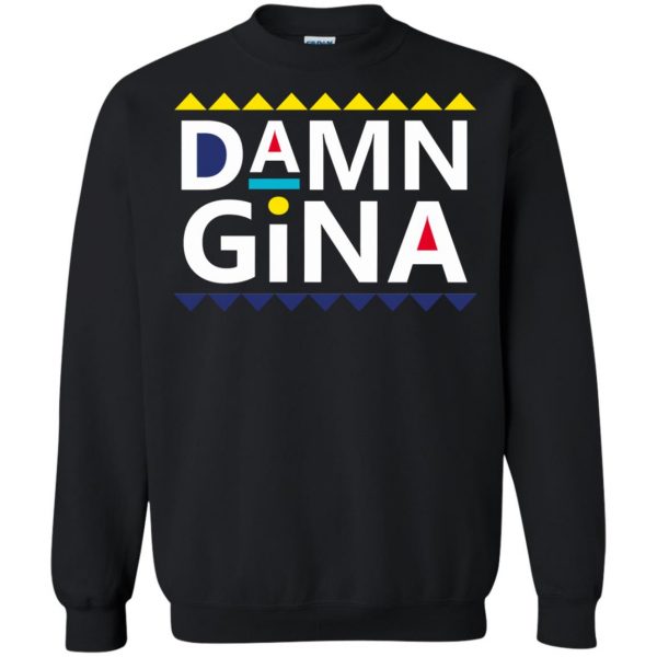 damn gina sweatshirt - black