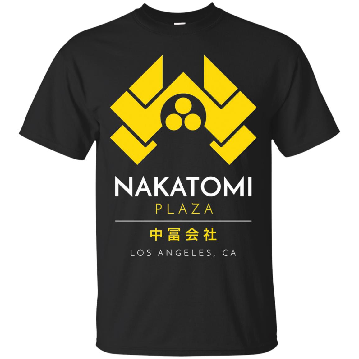 nakatomi plaza shirt - black